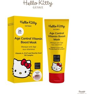 GESKE - Age Control Vitamin Boost Mask - Gezichtsmasker - Met Vitamine A, E & F en Rozenbottelzaadolie - Vegan & Dierproefvrij
