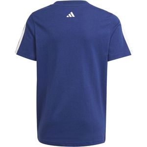 ADIDAS SPORTSWEAR - T-shirt - Blauw - Katoen - Korte Mouwen - Ronde Hals