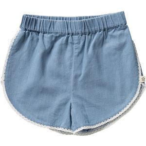 Chambray shorts licht blauw 98