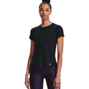 Under Armour IsoChill Laser Shirt Dames - sportshirts - zwart/zwart - Vrouwen