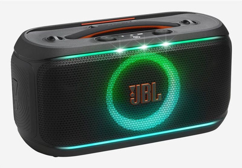 JBL - PartyBox On The Go 2 - Draagbare Speaker - Met Draagriem en Draadloze Microfoon