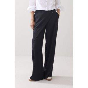 Summum - 4s2893-11851 - Pofbroek - Zwart - Wijde Pijpen