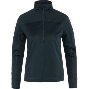 Fjällräven Abisko Lite Fleece Half Zip Dames Outdoorvest - Dark Navy - XL