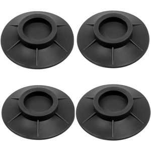 4 Stuks Trillingsdempers Wasmachine - Wasmachine trillingsdemper - Wasmachine dempers - Extra Dik - Universeel voor Wasmachine en Droger - Geluidsdempers - Trillingsdempers - Anti Trillingsmat - Wasmachine Verhoger