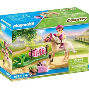 PLAYMOBIL Country Verzamelpony 'Duitse Rijpony' - 70521