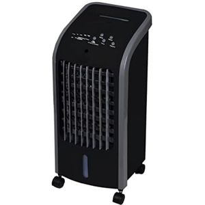 Luchtkoelers met water - Aircooler met water - Aircooler met koelelementen - ‎24,5 x 26 x 57 cm - 3 kg - Zwart