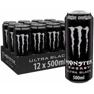 Monster Energy Ultra 12x 500ml Black