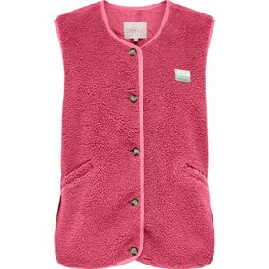 Only - Onlbaby Life Teddy - Gilet - Roze - Dames