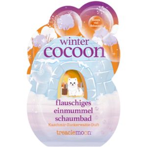 Winter Badschuim Winter Cocoon - Treaclemoon | 1x80 g - Cashmere & Suikerspin | Verzorgingsproducten - Badzout - Winter Limited Edition 2025