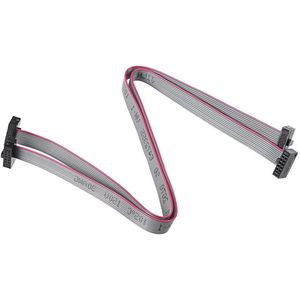 IDC Connector 10 Pin Vrouwelijke Connector Kabel Platte Lint Kabel Tafelkleed 20 cm 1,27 mm 2 stuks