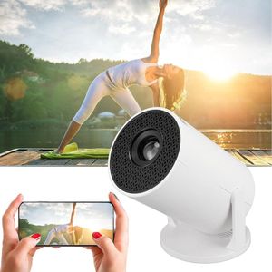 Draagbare Full HD Miniprojector met 270° Rotatie voor Buiten en Binnen – Geschikt voor Smartphones en Laptops