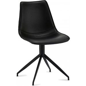 Kunstleer eetkamerstoelen - elegante zitplaatsen - comfortabele stoelen - verbeterd comfort - duurzaam en stevig - eenvoudige montage - 47 cm x 55 cm x 84 cm