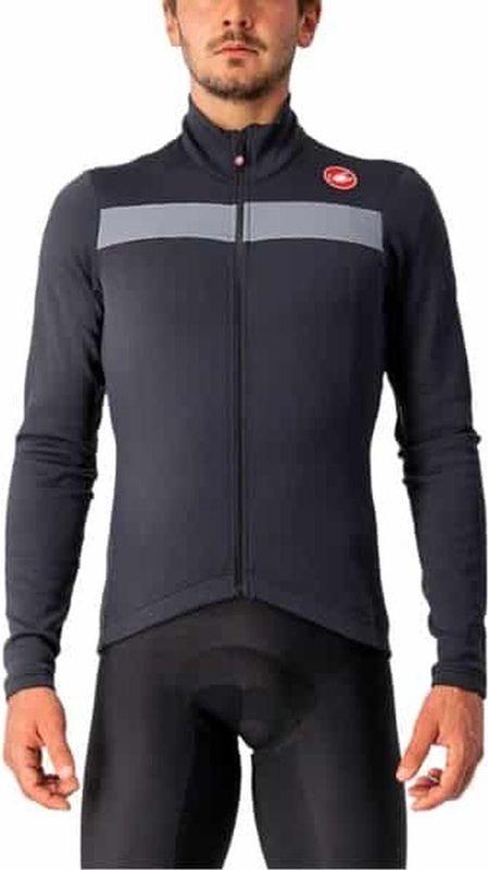 Castelli PURO 3 Fietsshirt FZ Light Black - Mannen - maat S