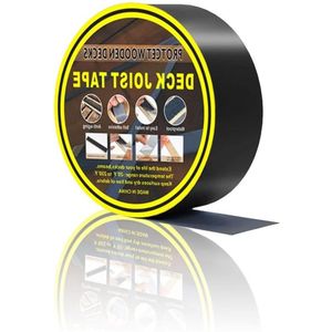 Brenzoos - : Waterdichte butylband met aluminium plakband voor reparatie - 0,7 mm dik - 5 cm x 15 m - daklek reparatie - caravans - buizen. - Plakband