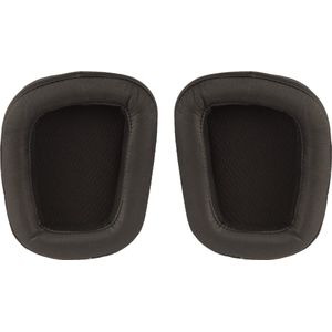 Somstyle Oorkussens Geschikt Voor Logitech G633, G933 & G935 - 2 Stuks - Zacht Schuim - Eiwitleer - Zwart
