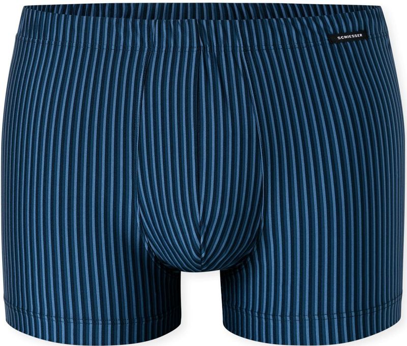 Schiesser - Pure Micro - Shorts - Blauw - Gemaakt van Gerecycled Polyamide