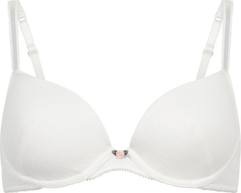 Hunkemöller - Pointelle - Voorgevormde Beugel Bh - Wit