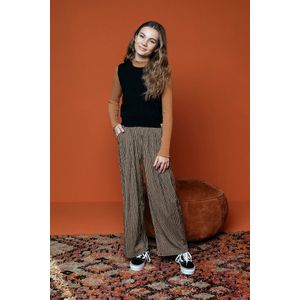 Looxs Revolution 2231-5607-935 Meisjes Broek - Maat 152 - Zwarte streep van Polyester