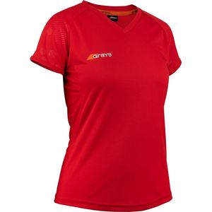 Grays hockeykleding Apex 650 Shirt Jnr Rood - maat 152