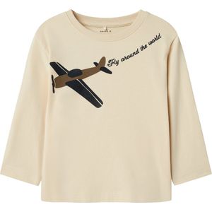 Name It mini jongens longsleeve STOR Summer Sand vliegtuig 122/128