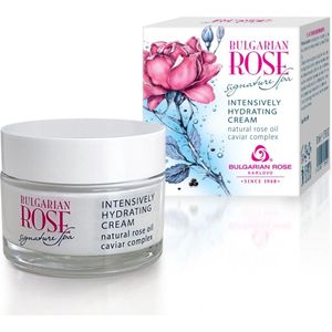 Intensively hydrating cream Signature Spa | Intensief hydraterende dagcrème met jojoba olie, kaviaar complex en 100% natuurlijke Bulgaarse rozenolie en rozenwater