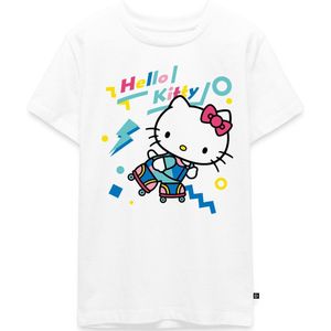 Hello Kitty Jaren 90 Stijlen Met Rolschaatsen Premium T-Shirt Tiener