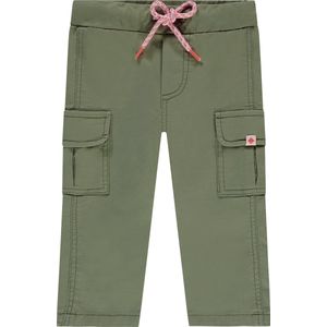 Babyface baby girls cargopants Meisjes Broek - ARMY - Maat 68