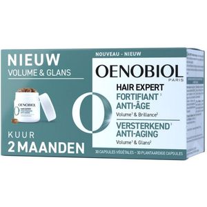 Oenobiol - Hair Expert - Versterkend Anti-aging Caps - 30x2 - Anti-haarval - Krachtige Anti-oxidante Werking
