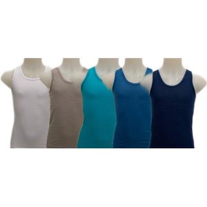 Embrator Jongens Hemdjes 5-stuks mix maat 128/134