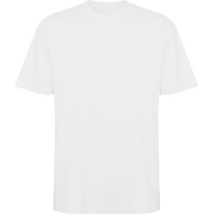Wit oversized unisex t-shirt katoen Model Bull merk Roly maat XXL