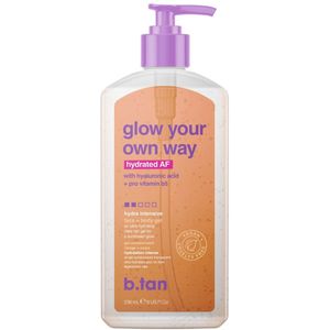 B.Tan Glow Your Own Way - Hydrated AF Self Tan Gel - zelfbruiner - Gezicht en Lichaam