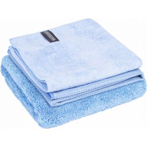 Microvezelstore - Autowas set - Droogdoek auto - Microvezeldoek auto - 3-delig
