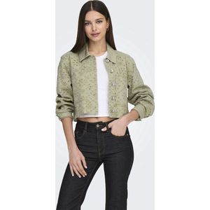 ONLY - ONLELSA SHORT CROCHET JACKET OTW - Dames - Gewatteerde jassen