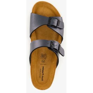 Hush Puppies dames bio slippers met sleehak zwart - Maat 38 - Extra comfort - Memory Foam
