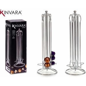 Kinvara Roterende Koffiecapsulehouder - Nespresso - 360° Draaibaar - Cuphouder - 36 Capsules