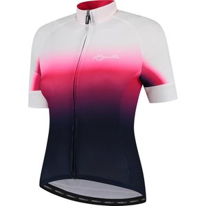 Rogelli Dream Fietsshirt - Wielershirt Dames Korte Mouw - Blauw/Roze/Wit - Maat S
