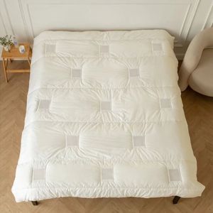 Sleep & Glow Ventilated Blanket – Calm & Cozy Deep‑Beauty‑Sleep Deken – 220 × 200 cm – Wit