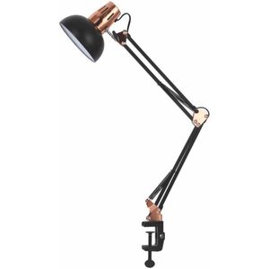 E27 DAKOTA CROSS LAMP Zwart Koper