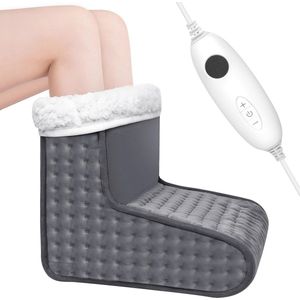 Elektrische voetenwarmer met 6 temperatuurinstellingen en automatische uitschakeling - Snelle voetverwarming voor comfort en ontspanning