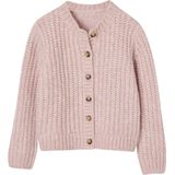 Wijd Vest - Roze - Schuimbreiwerk - Meisjes