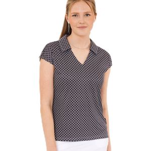 Func Factory dames Polo Zara black print maat 38
