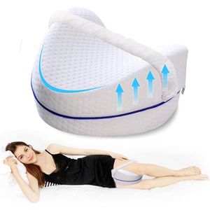 Ergonomisch Beenkussen van Memory Foam voor Zijslapers - Verlichting van Ischias en Beenpijn