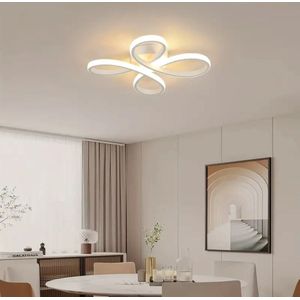 Krullen Plafondlamp - Gangpad of Hal Lamp - Moderne Plafondlamp - LED Lamp - Wit - Kroonluchter - Plafoniere