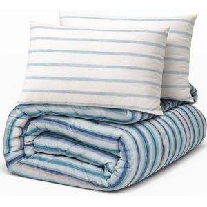 Decoware dekbed zonder overtrek inclusief kussensloop Horizon - microvezel - 300 grs - tweepersoons - 200x200 + 60x70 cm