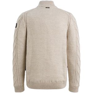 Vanguard - Vest Structuur Wol Blend - Beige - Regular-fit