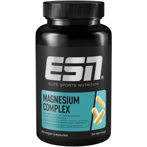 ESN - Magnesium Complex - 90 Capsules - 323 mg Magnesium per Dagportie - 4-in-1 Complexformule