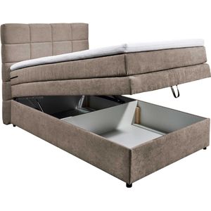 Emob - Boxspring Tahoe - 120x200 - Taupe