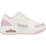 Skechers - Uno Court - Sneakers - Wit - Paars - Courted Air 177710/WLVP