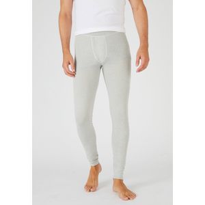 Damart - Lange onderbroek met opening fijn geribd Thermolactyl Sensitive - Heren - Grijs - (78-85) S