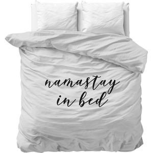 Dekbedovertrek - Katoen - Blauw - Eenpersoons